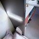 Dormitorio con cama abatible con escritorio, armario, estantería y zapatero Ref YC533